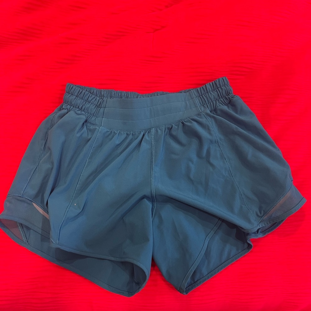 Lululemon Athletica Blue Athletic Shorts Lightweight Performance